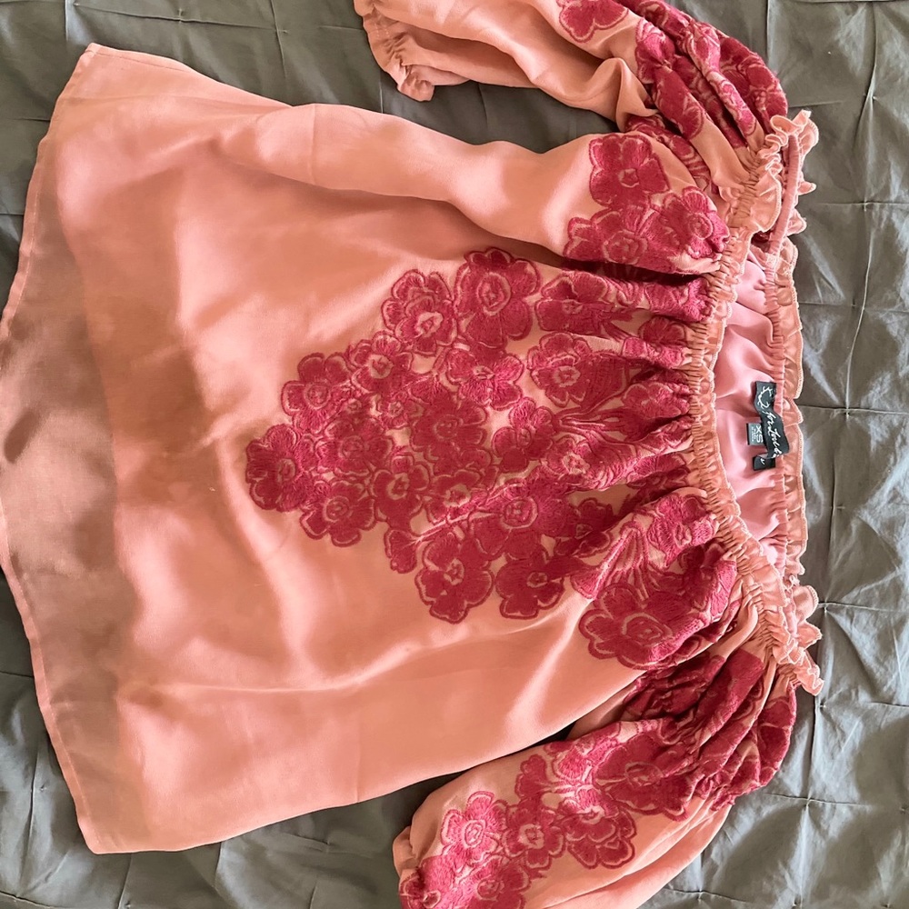 For love and lemons off the shoulder top